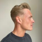 Angela Sassano Hair barber mens hair cut at salon space in abbotsford coworking salon hairdresser