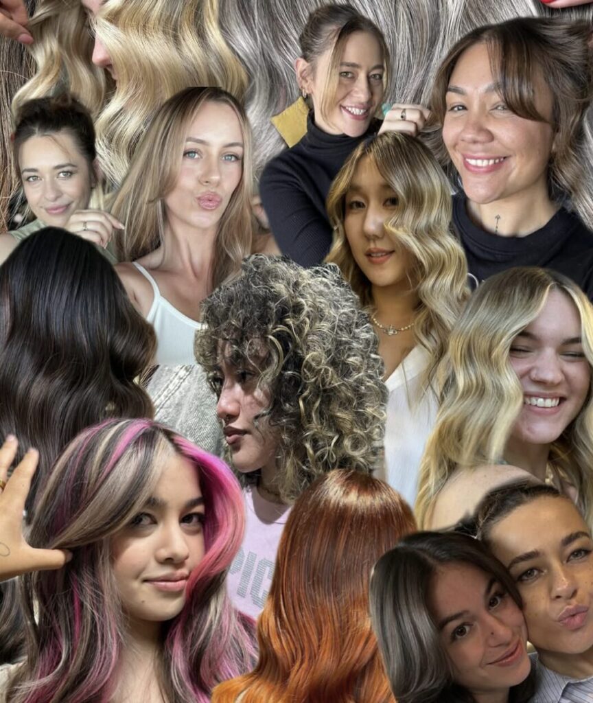 Tint by cece cecelia hair colourist speciialist at salon space in abbotsford coworking salon hairdresser