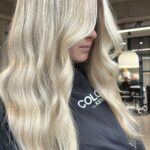 Zaskia from layla and audrey hairdresser at salon space in abbotsford coworking salon hairdresser hair extensions