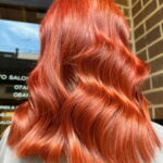 MIss Franke Hairdresser Salon Space red hair